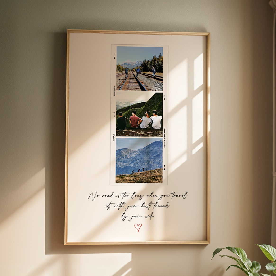 Personalised Photo Booth Strip Print