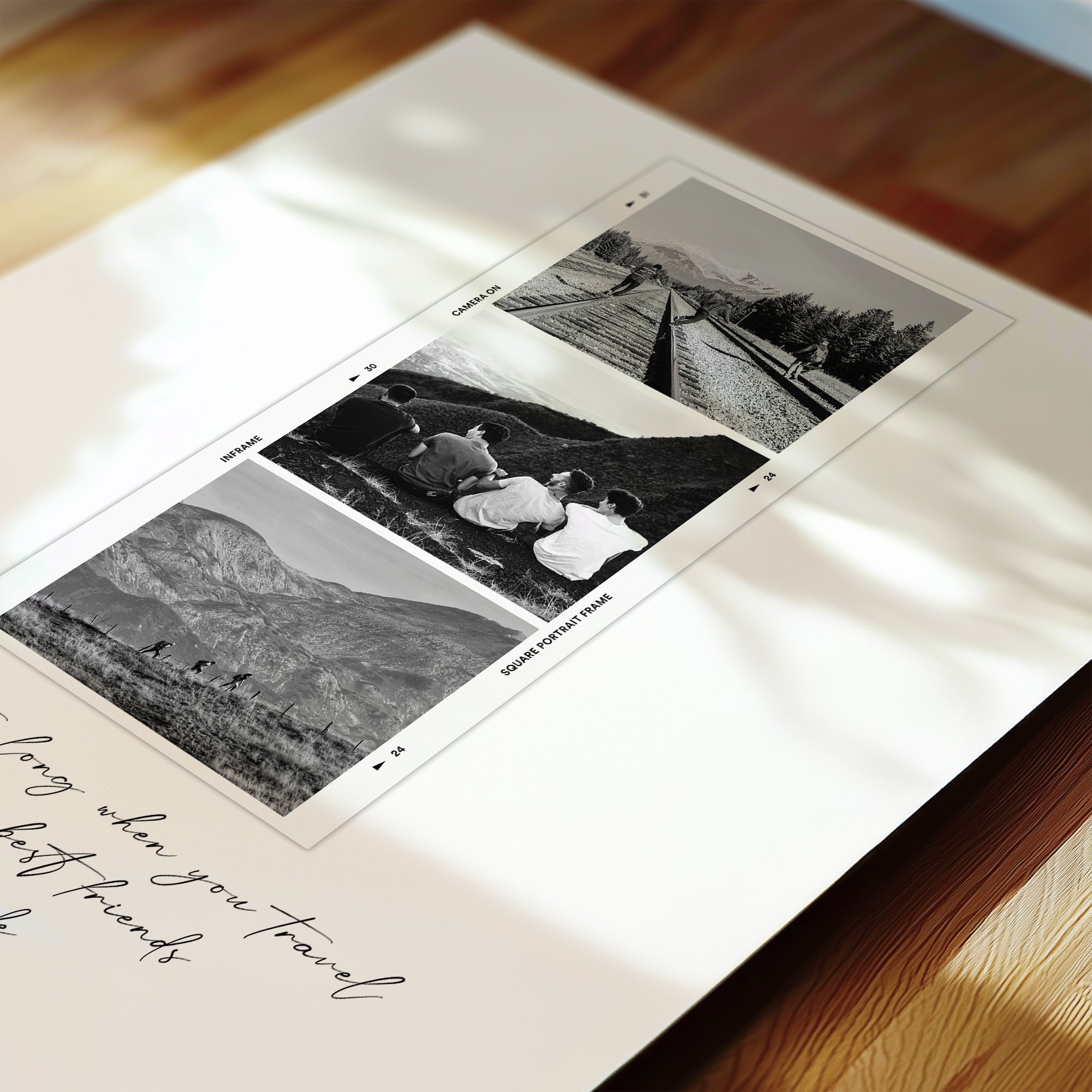 Personalised Photo Booth Strip Print