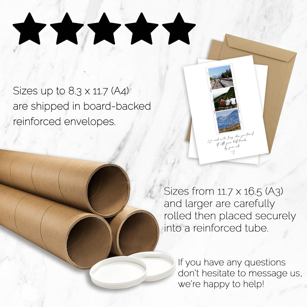 Personalised Photo Booth Strip Print